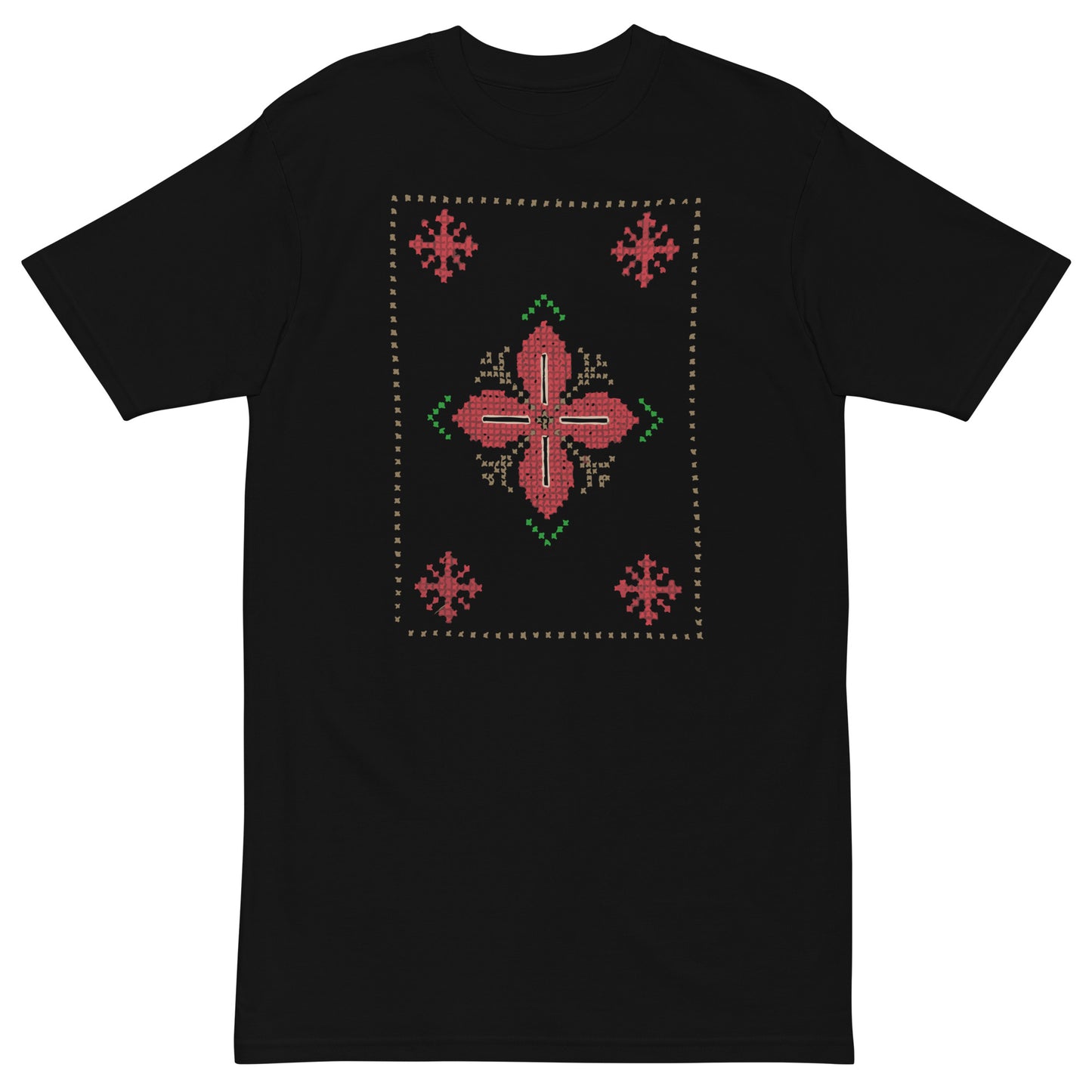 Eastern Greek patterns Orthodox #premium heavyweight #tee