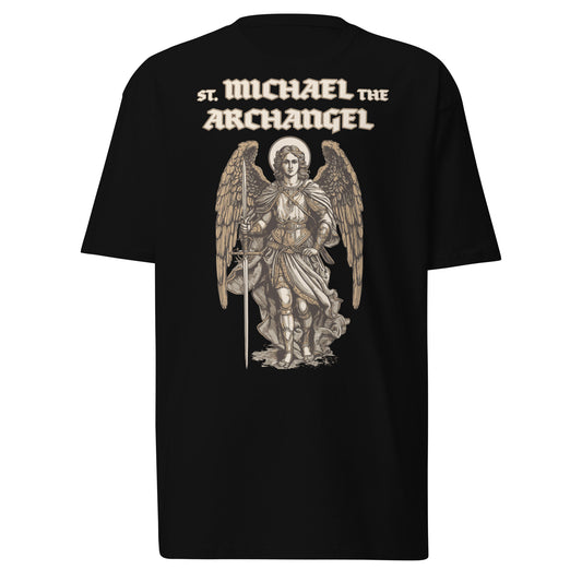 St Michael the Archangel premium heavyweight tee