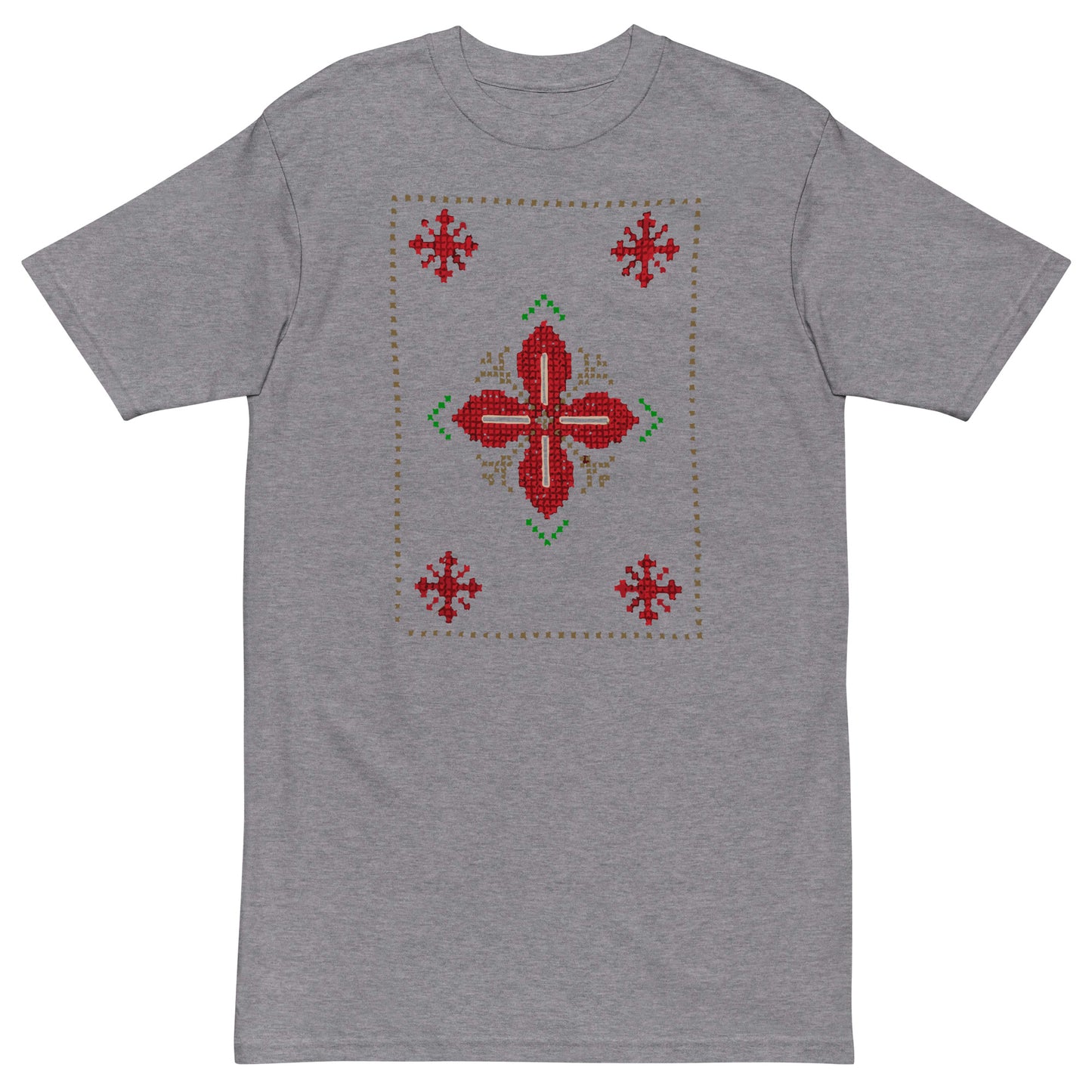 Eastern Greek patterns Orthodox #premium heavyweight #tee