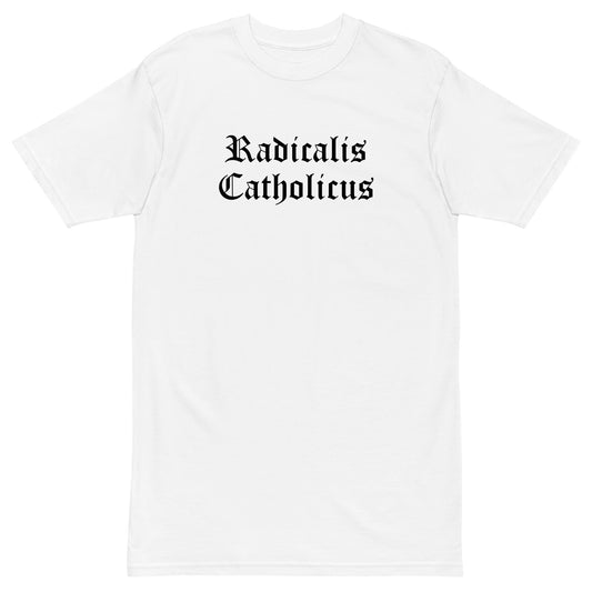 Radical Catholic premium heavyweight tee