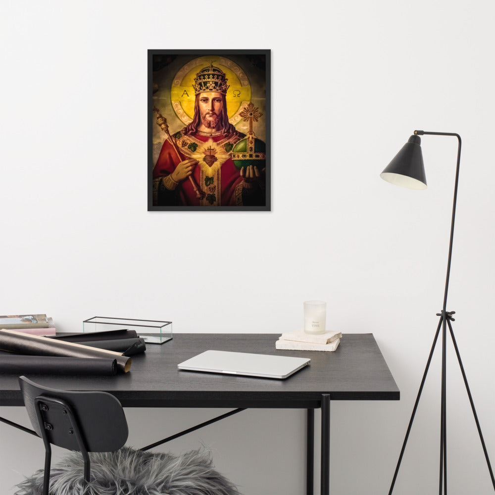 Christus Rex #FramedPoster