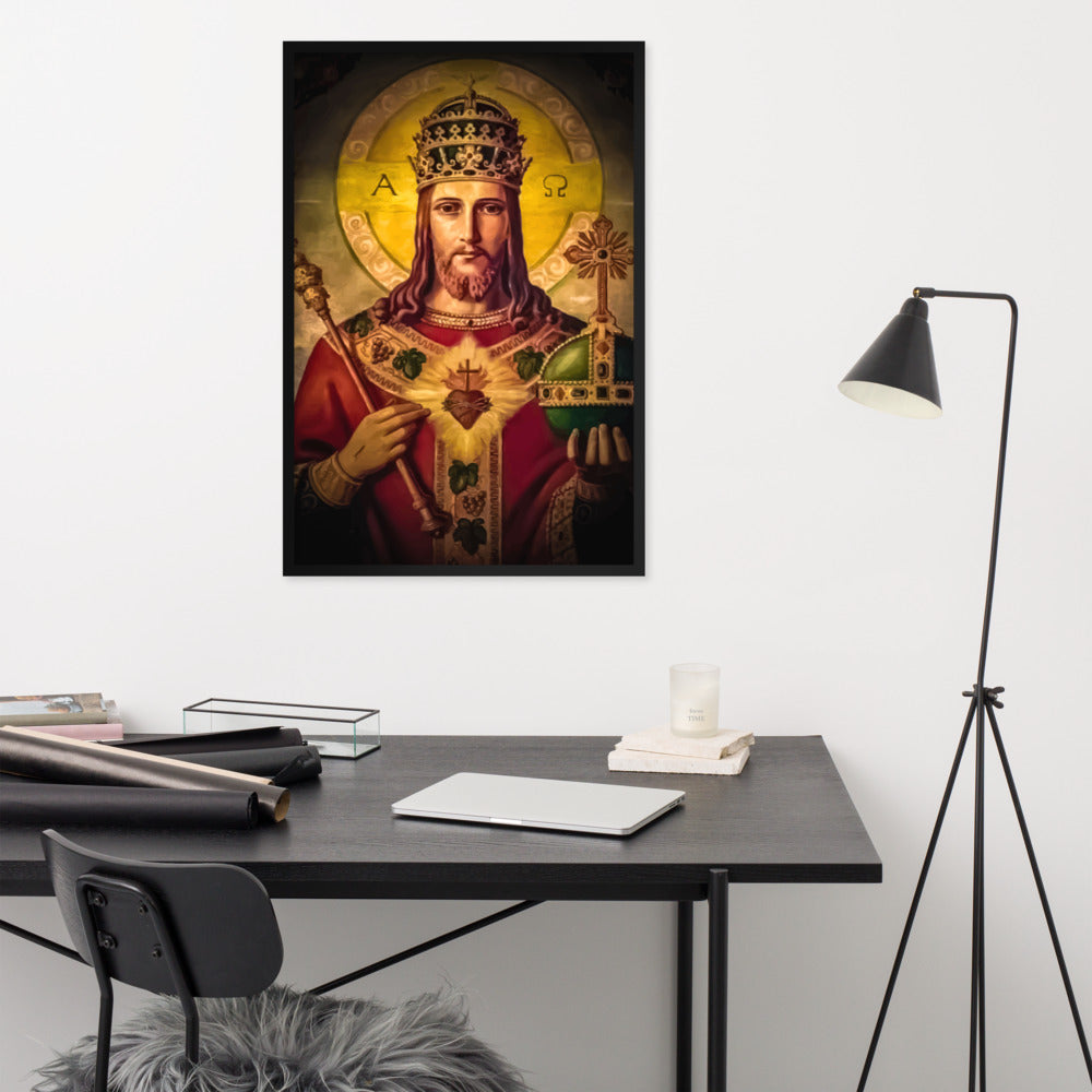 Christus Rex #FramedPoster