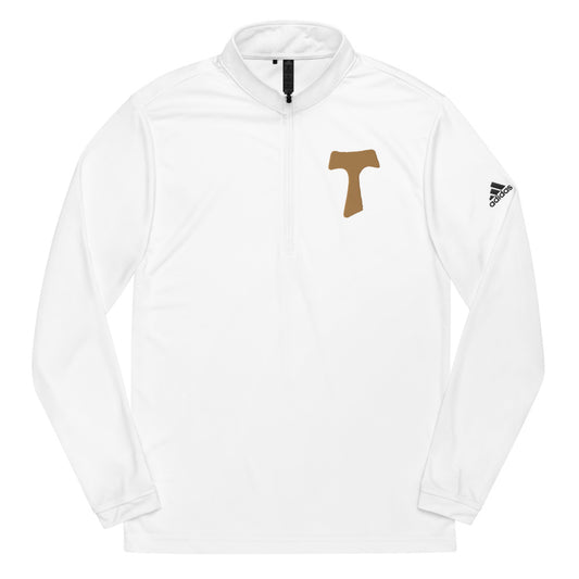 St. Francis of Assisi Tau Cross - Quarter zip #pullover