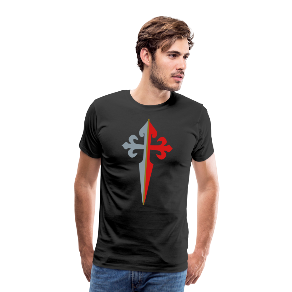 St James the Apostle Cross San Santiago Apostol Premium T-Shirt - black