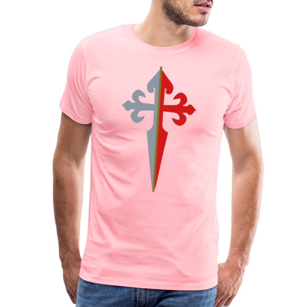 St James the Apostle Cross San Santiago Apostol Premium T-Shirt - pink