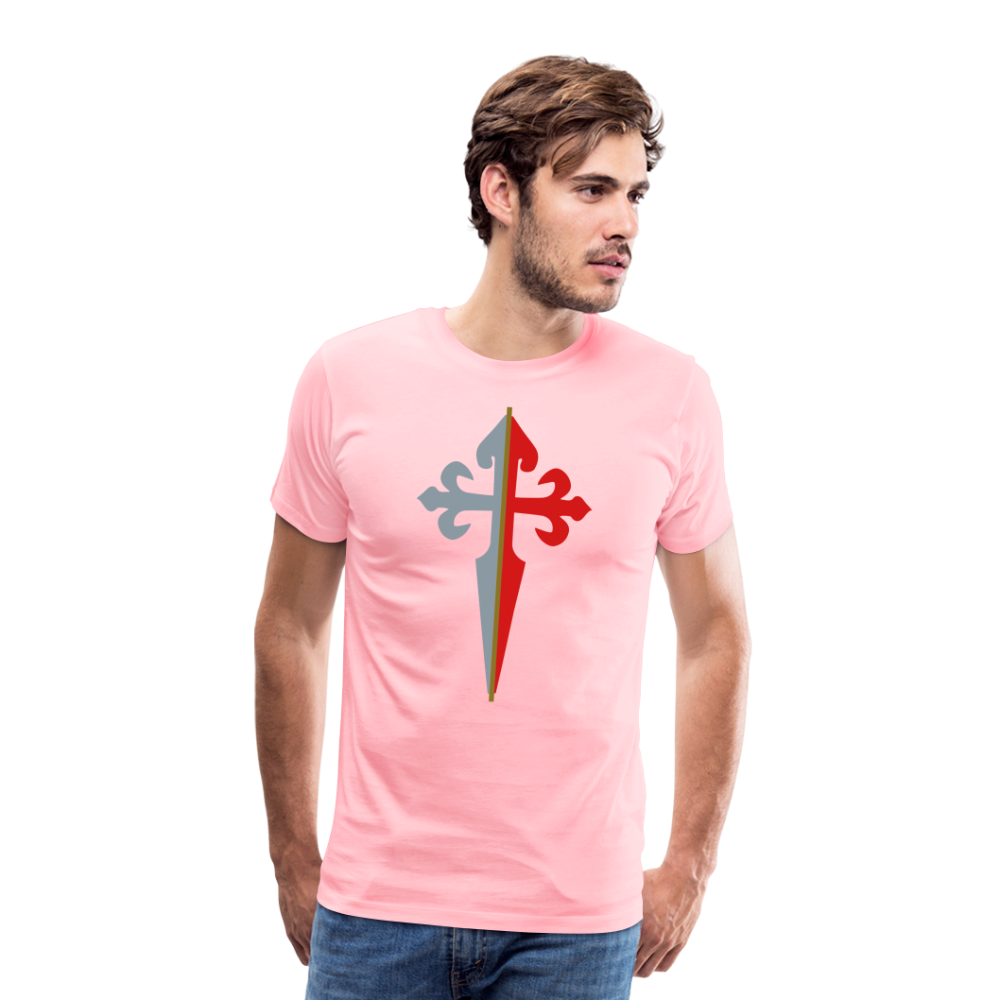 St James the Apostle Cross San Santiago Apostol Premium T-Shirt - pink