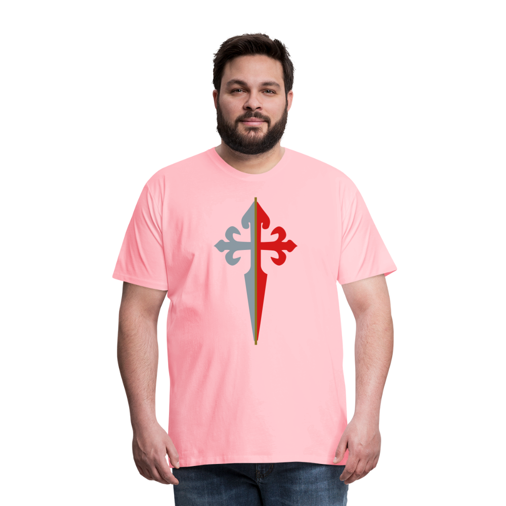St James the Apostle Cross San Santiago Apostol Premium T-Shirt - pink