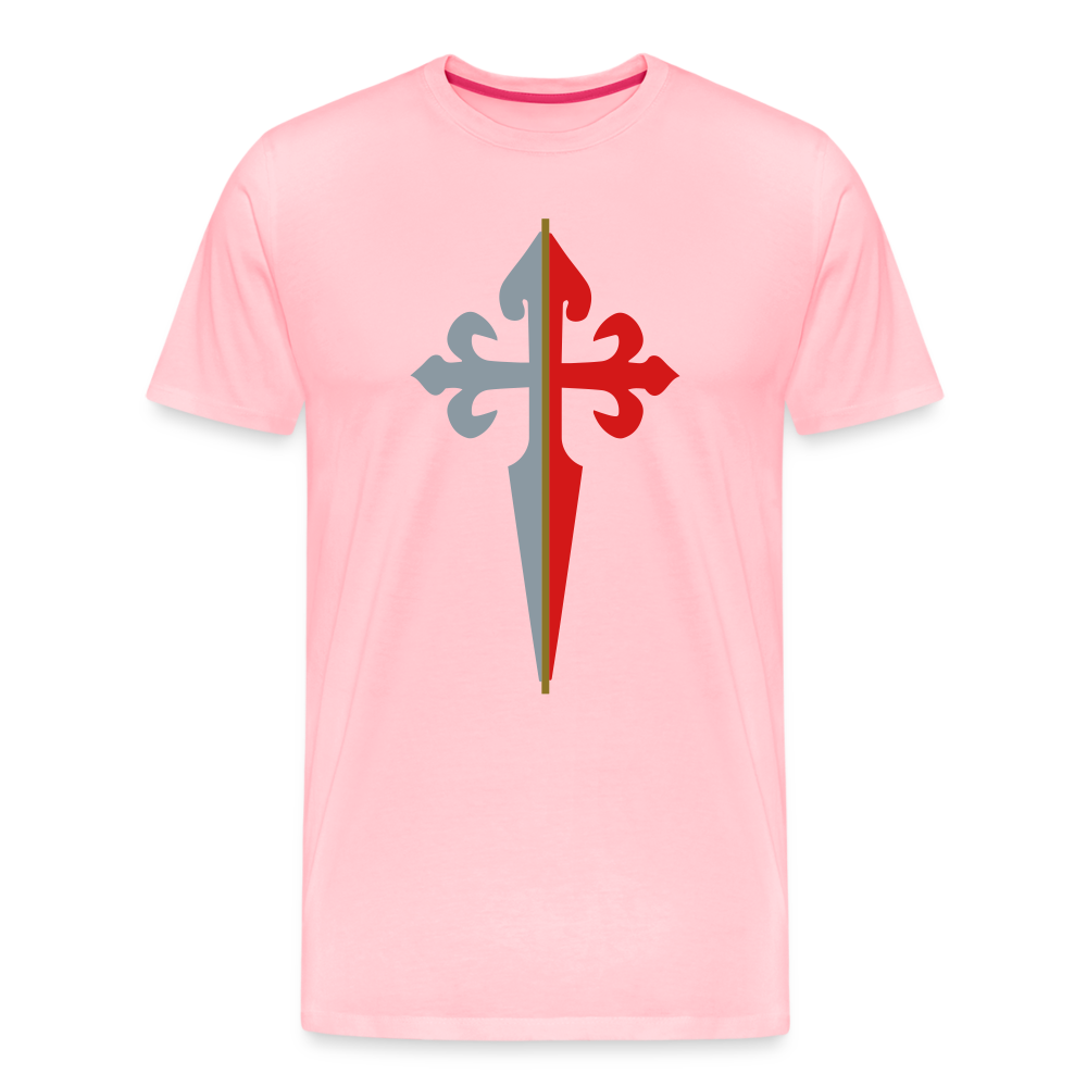 St James the Apostle Cross San Santiago Apostol Premium T-Shirt - pink