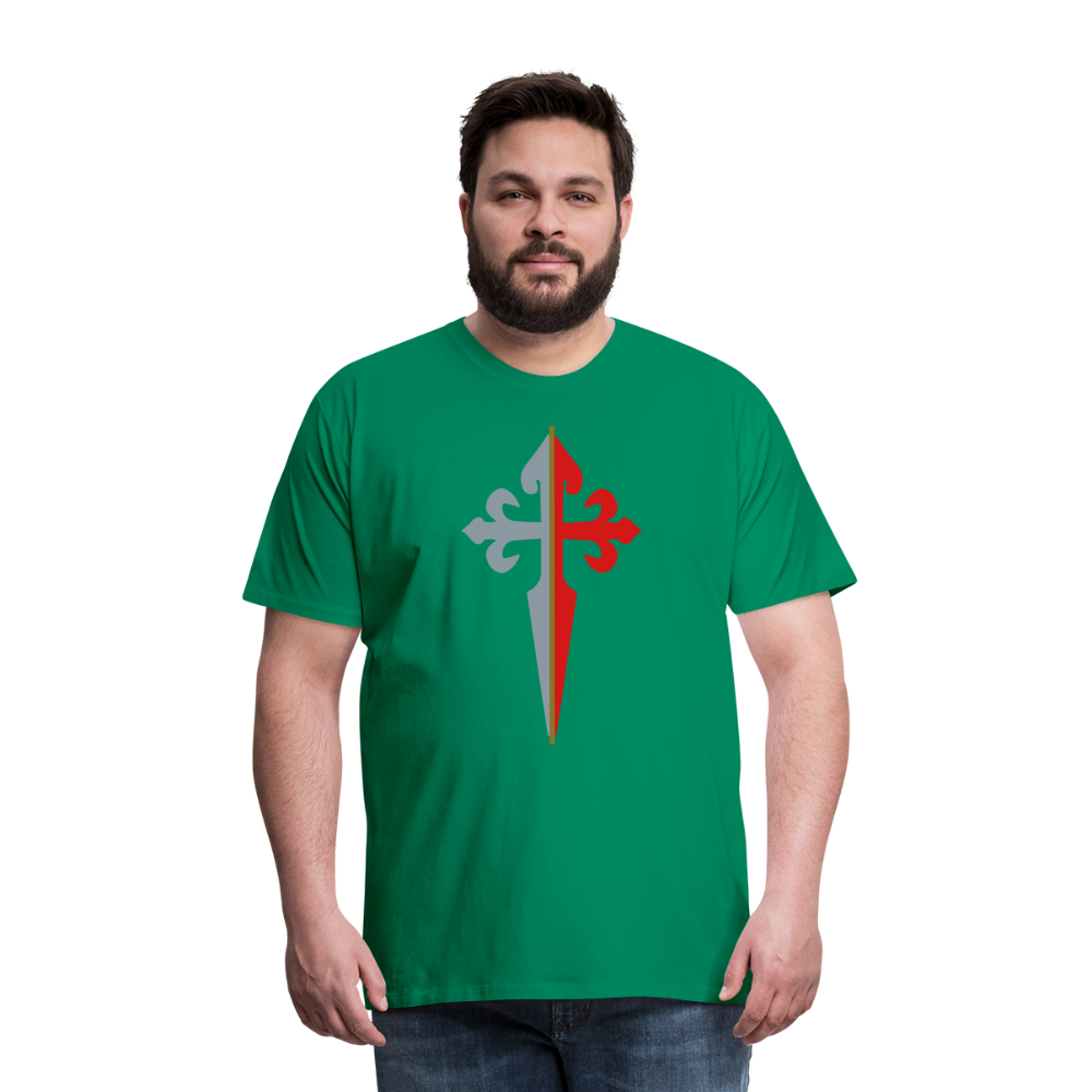 St James the Apostle Cross San Santiago Apostol Premium T-Shirt - kelly green