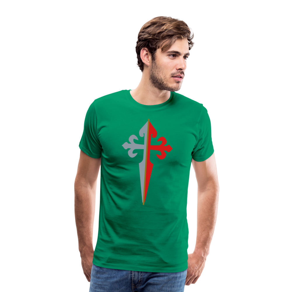 St James the Apostle Cross San Santiago Apostol Premium T-Shirt - kelly green