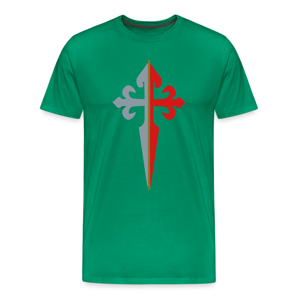 St James the Apostle Cross San Santiago Apostol Premium T-Shirt - kelly green