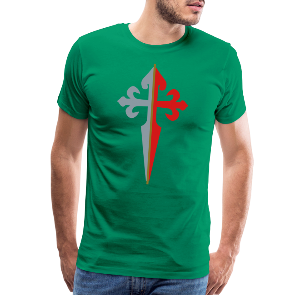 St James the Apostle Cross San Santiago Apostol Premium T-Shirt - kelly green