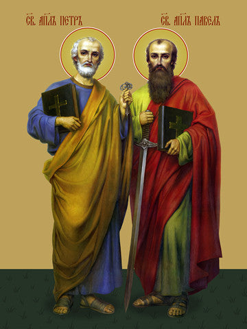 Pearl Print - Paul and Peter, holy apostle