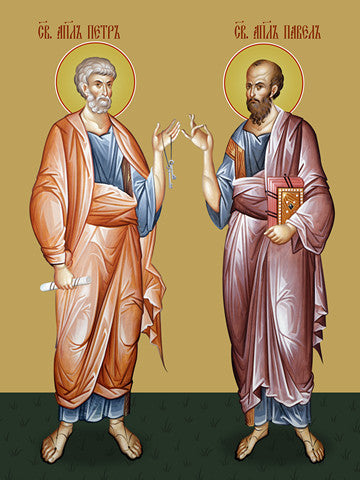 Pearl Print - Paul and Peter, holy apostle