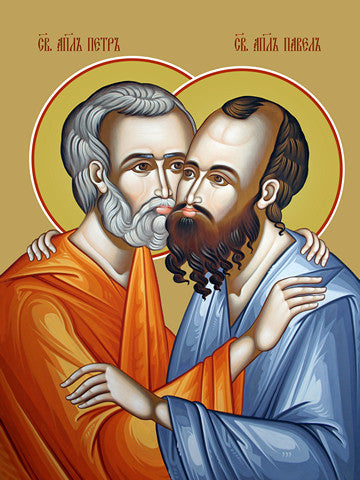 Pearl Print - Paul and Peter, holy apostle