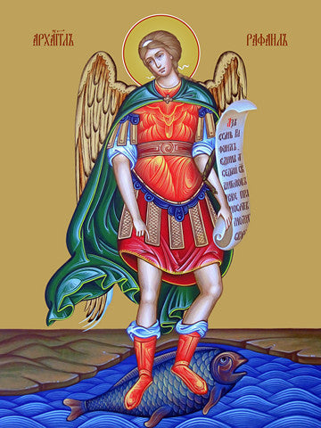 Pearl Print - Raphael, archangel