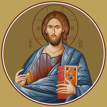 Pearl Print - Jesus Christ (for iconostasis)