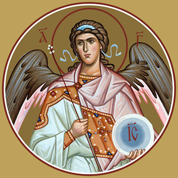 Pearl Print - Guardian angel (for iconostasis)