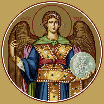 Pearl Print - Gabriel, archangel (for iconostasis)
