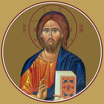 Pearl Print - Jesus Christ (for iconostasis)