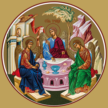 Pearl Print - Holy Trinity (for iconostasis)
