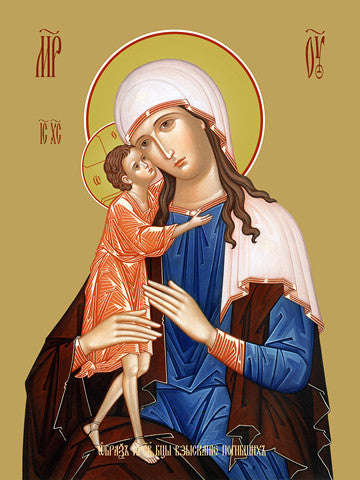 Pearl Print - Icon of the Mother of God - Recovery of the Dead