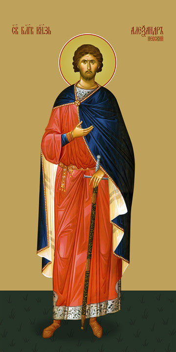 Pearl Print - Alexander Nevsky, holy noble prince