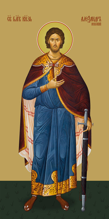 Pearl Print - Alexander Nevsky, holy noble prince