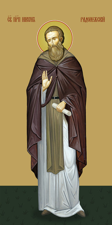 Pearl Print - Nikon of Radonezh, reverend