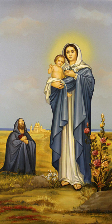 Pearl Print - Armenian Icon of the Mother of God