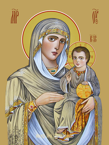 Pearl Print - Icon of the Mother of God - Kazanskaya