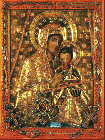 Pearl Print - Icon of the Mother of God - Krasnoilskaya