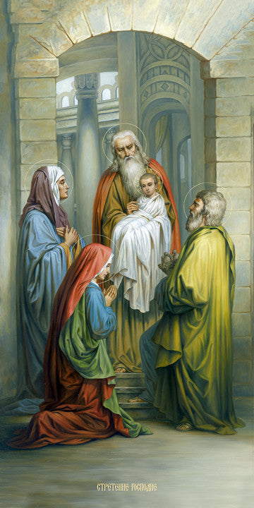 Pearl Print - The Presentation of the Lord