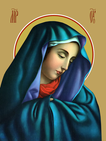Pearl Print - Blessed Virgin Mary