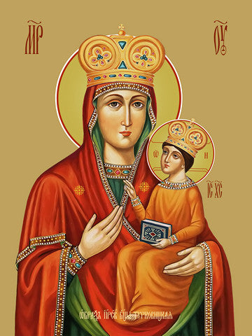 Pearl Print - Icon of the Mother of God - Turkovitskaya