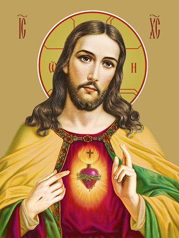 Pearl Print - Sacred Heart of Jesus