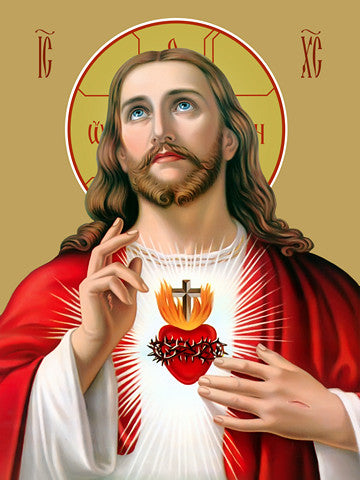 Pearl Print - Sacred Heart of Jesus