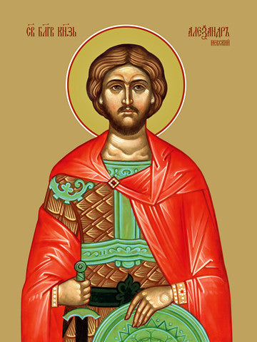 Pearl Print - Alexander Nevsky, holy noble prince