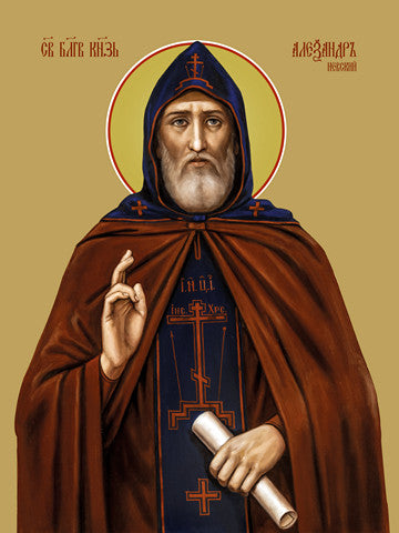 Pearl Print - Alexander Nevsky, holy noble prince
