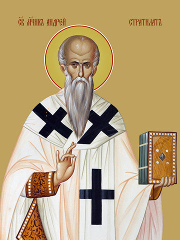 Pearl Print - Andrew Stratilat, holy martyr