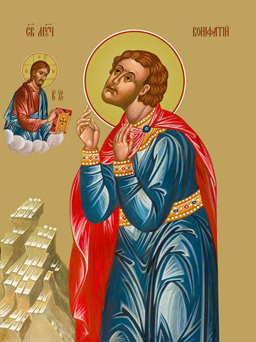 Pearl Print - Boniface of Rome, saint