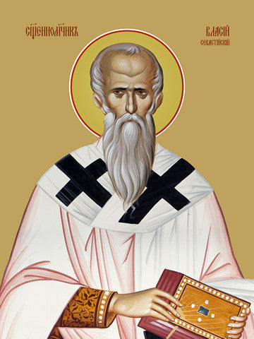 Pearl Print - Blasius of Sevastia, hieromartyr