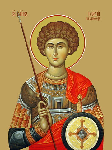 Pearl Print - George the Victorious, great martyr