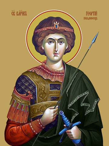 Pearl Print - George the Victorious, great martyr