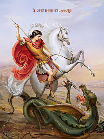 Pearl Print - George the Victorious, great martyr