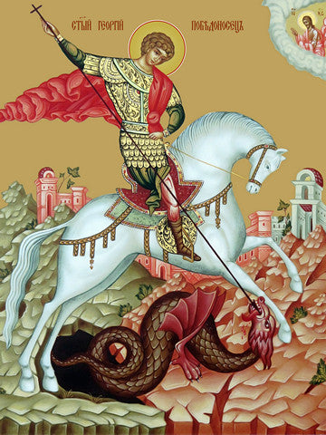 Pearl Print - George the Victorious, great martyr
