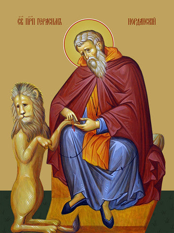 Pearl Print - Gerasim of Jordan, reverend