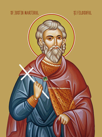 Pearl Print - Justin the Philosopher / Sf.Iustin Martirul ?i filosoful