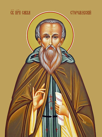 Pearl Print - Savva Storozhevsky, reverend