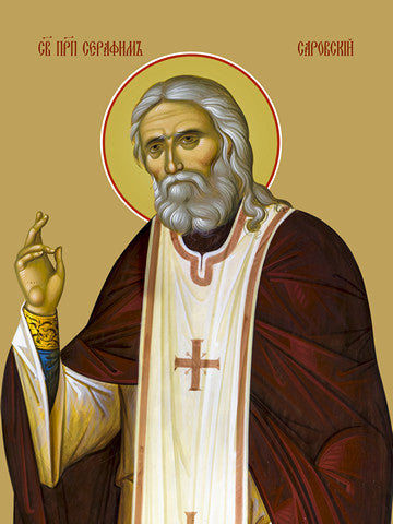 Pearl Print - Seraphim of Sarov, reverend